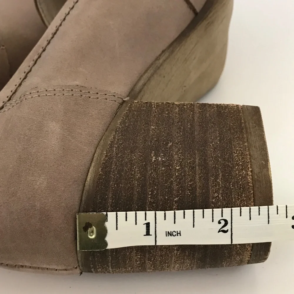 ZAPATO Leather Pump Loafer Tan Women’s Size 9.5 EU 40